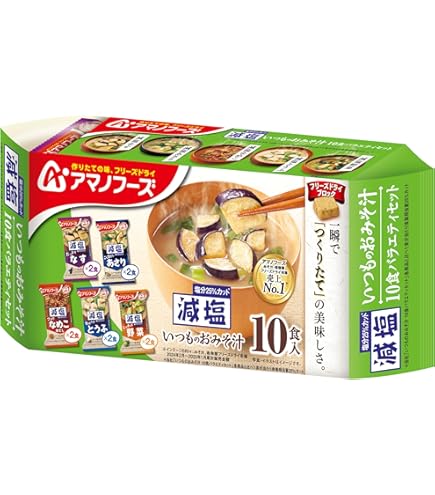 Amazon | アマノフーズ いつものおみそ汁 10食バラエティセット